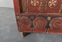 Vintage Moroccan chest H 21.2 inches x W 51.1 inches x D 12.2 inches