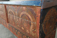 Vintage Moroccan chest H 21.2 inches x W 51.1 inches x D 12.2 inches
