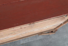 Vintage Moroccan chest H 21.2 inches x W 51.1 inches x D 12.2 inches