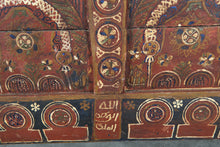 Vintage Moroccan chest H 21.2 inches x W 51.1 inches x D 12.2 inches