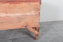 Vintage Moroccan chest H 21.2 inches x W 51.1 inches x D 12.2 inches