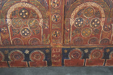 Vintage Moroccan chest H 24.4 inches x W 48.4 inches x D 14.3 inches