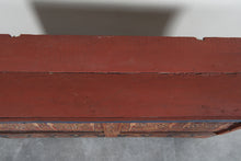 Vintage Moroccan chest H 24.4 inches x W 48.4 inches x D 14.3 inches