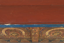 Vintage Moroccan chest H 22 inches x W 51.1 inches x D 12.5 inches