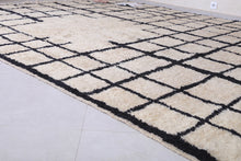 Authentic Moroccan rug - Berber rug - Grid rug