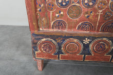 Vintage Moroccan chest H 21.6 inches x W 51.1 inches x D 12.2 inches