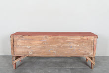 Vintage Moroccan chest H 21.6 inches x W 51.1 inches x D 12.2 inches