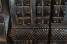 Vintage African wood door 2 ft x 4 ft