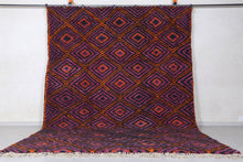Moroccan all wool rug - Berber custom carpet