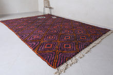 Moroccan all wool rug - Berber custom carpet