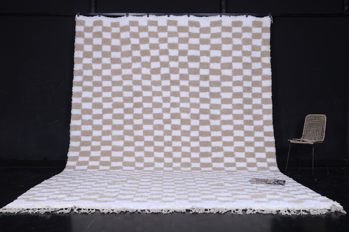 Checkered Rug - Custom Area Rug - Moroccan Rug