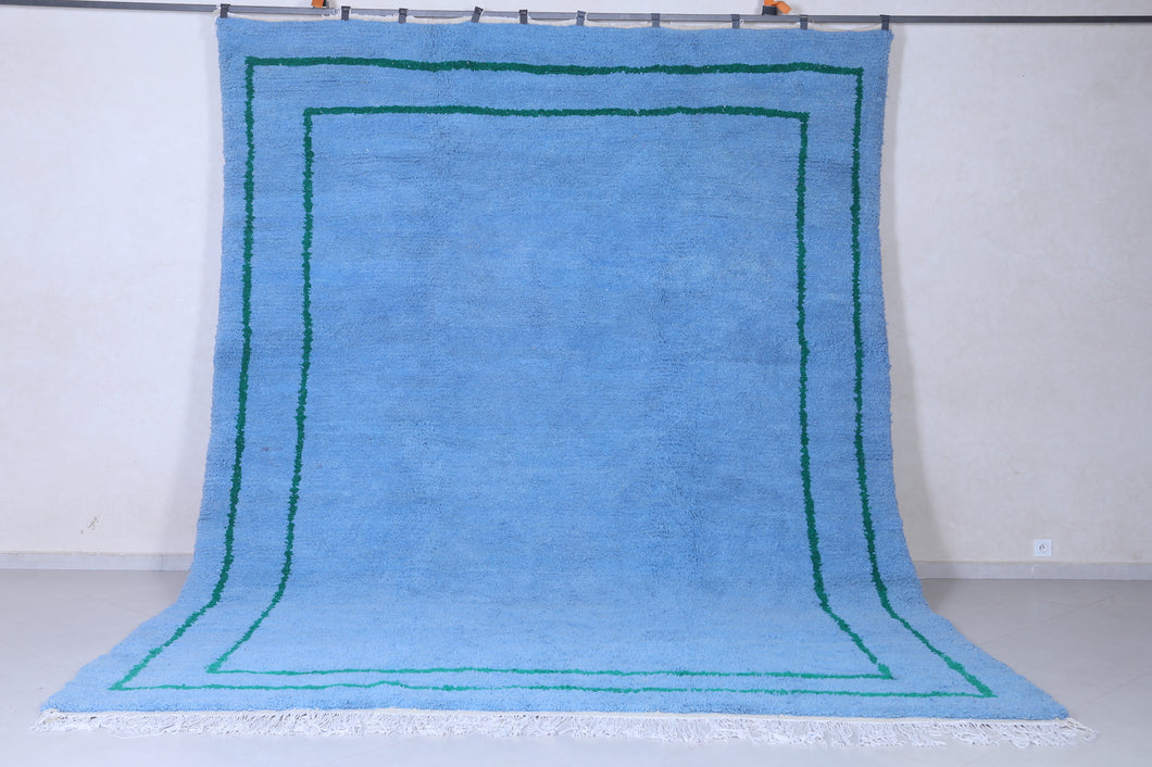 Handmade Sky berber Rug - Moroccan wool rug - Custom Rug
