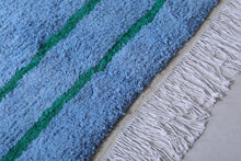 Handmade Sky berber Rug - Moroccan wool rug - Custom Rug