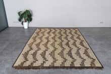 Tuareg Rug 6.7x9 ft Handwoven African Mat