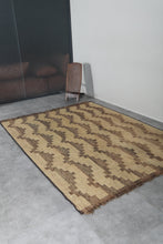 Tuareg Rug 6.7x9 ft Handwoven African Mat