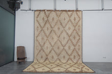 Tuareg Rug - Handwoven 8x14 ft | Timeless Diamond Design