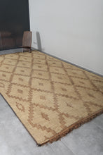 Tuareg Rug - Handwoven 8x14 ft | Timeless Diamond Design