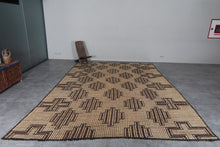 Large Tuareg Mat 9.7 x 14 ft – Handwoven Nomadic Tribal Floor Mat