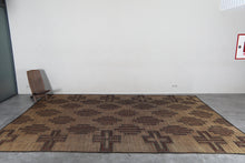 Large Tuareg Mat 9.7 x 14 ft – Handwoven Nomadic Tribal Floor Mat