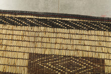 Tuareg mat rug - Handwoven tribal design - 10.2 ft X 16.5 ft