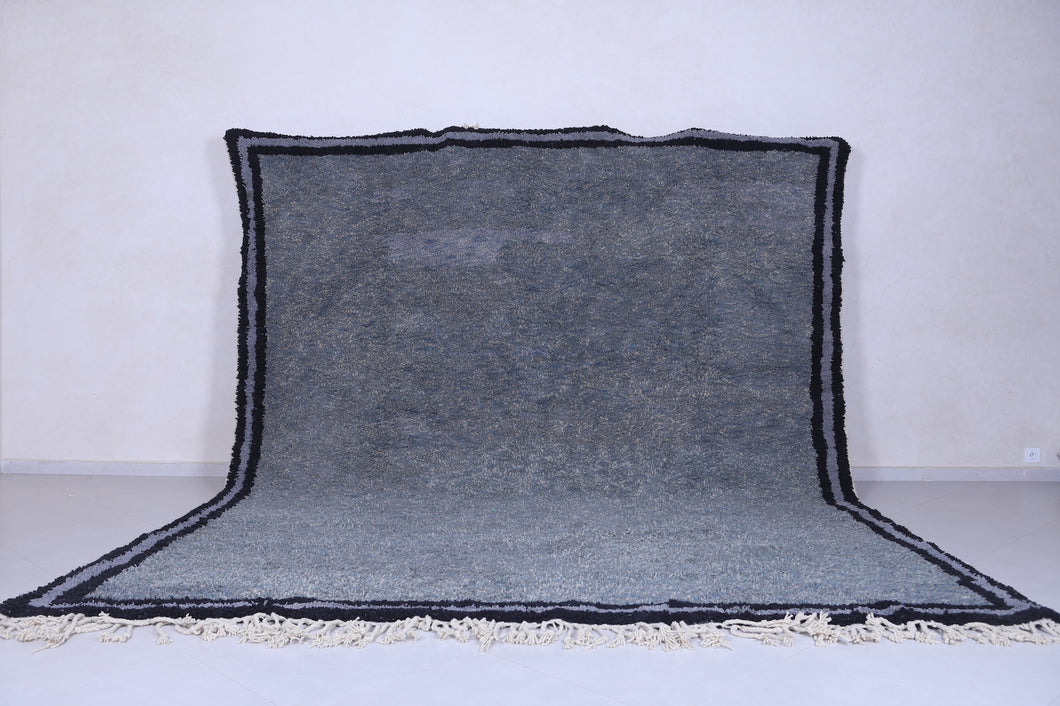 Gray Custom Moroccan rug - All wool berber rug - Beni rug