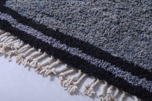 Gray Custom Moroccan rug - All wool berber rug - Beni rug