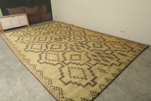 Tuareg rug - Handwoven geometric diamond pattern - 10.3 ft X 16.3 ft