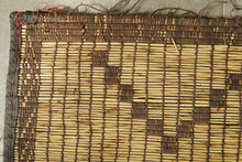 Authentic tuareg mat - Geometric diamond pattern - 8 FT X 15.8 FT