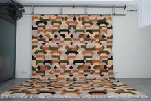 Geometric moroccan rug – Handwoven wool berber carpet– Custom sizes