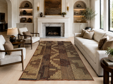 African Tuareg mat 5.5 x 8.9 feet vintage area rug - African rug - Tuareg rug