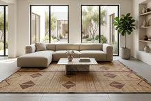Tuareg Rug - 5.9 x 8.6 Feet | Handwoven Saharan Design