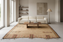 Authentic Tuareg Rug - 5.8 x 8.1 Feet | Handwoven Vibrant Design