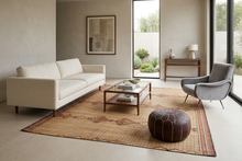 Authentic Tuareg Rug - 5.7 x 8.3 Feet | Handwoven Tribal Elegance