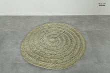 Small Moroccan round hassira - 3 ft