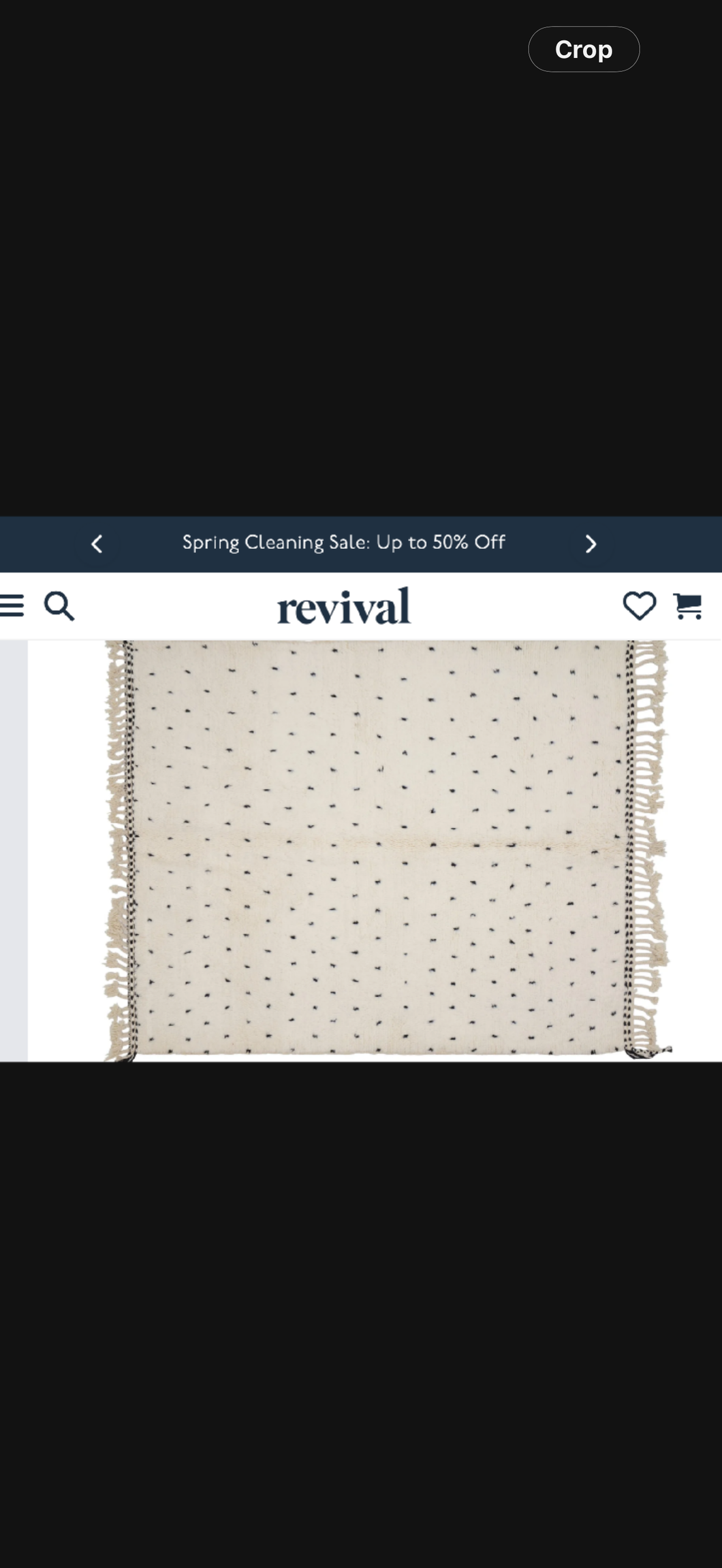 Custom rug 6x8