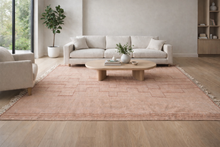 Warm Brown Moroccan Berber Rug - Handwoven Custom Carpet