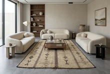Tuareg Rug 4.9 x 8.4 ft - Handmade Nomadic Design | Unique Bohemian Decor