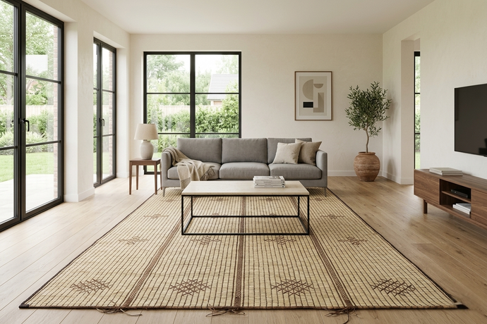 Tuareg Rug - Handwoven 6.9x10.1 ft | Elegant Design