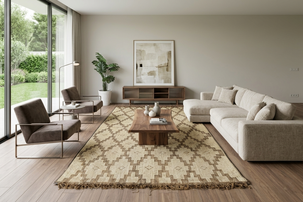 Tuareg Rug - Handwoven 7x11.9 ft | Grand Design