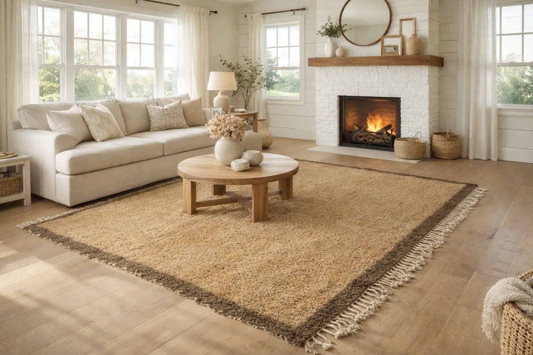 Moroccan Rug - Handmade and Customizable Area Rug | Elegant Design