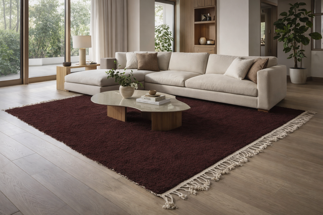 Custom Berber Carpet - Luxurious Handmade All Wool Moroccan Rug