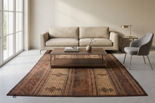 Tuareg Rug 4.9 x 8.2 ft - Handwoven Tribal Elegance | Unique Home Decor