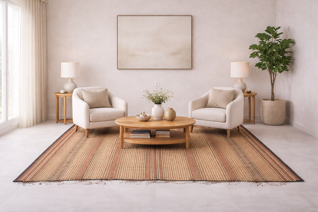 Tuareg Rug - 6.1 x 8.8 Feet | Elegant Handcrafted Design