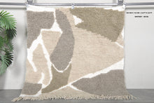 Moroccan rug handmade amazing style - berber rug wool- hand knotted beni ourain rug