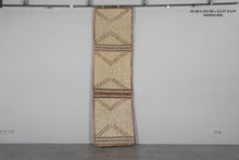African Tuareg mat 2.5 x 9 feet vintage runner rug - African rug - Tuareg rug