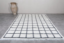 Berber rug flat woven - Handmade rug - Custom size rug
