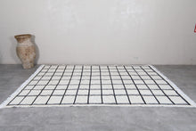 Berber rug flat woven - Handmade rug - Custom size rug