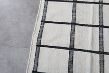Berber rug flat woven - Handmade rug - Custom size rug