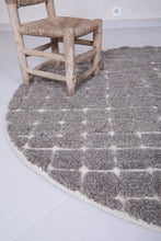 Moroccan Round rug - custom size rug - moroccan circle rug - round rug grid