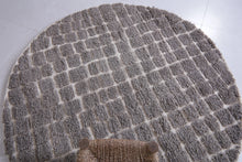 Moroccan Round rug - custom size rug - moroccan circle rug - round rug grid